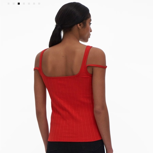 Helmut Lang SQUARE-NECK TANK size M - Picture 3 of 11